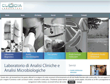 Tablet Screenshot of laboclodia.com